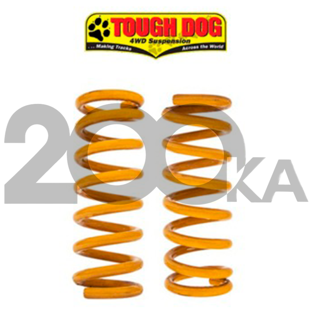 TDC948HL-PAIR Пружины передние  Tough Dog Toyota Land Cruiser 105  нагрузка - бампер и лебедка лифт 25 мм