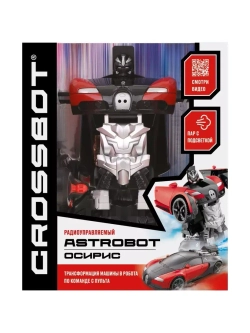 Машина робот на пульте управления ASTROBOT Осирис пар с подсветкой Красный