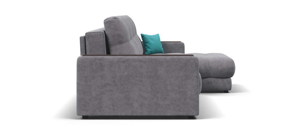 Угловой диван Босс Классик Велюр Роял агат