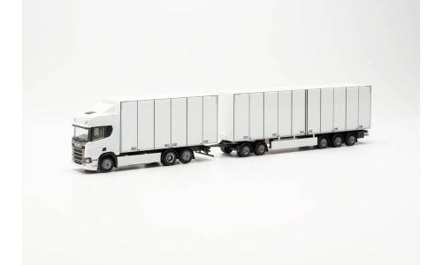 Грузовик SCANIA CR 20 HD SCHWEDENCOMBI, белый