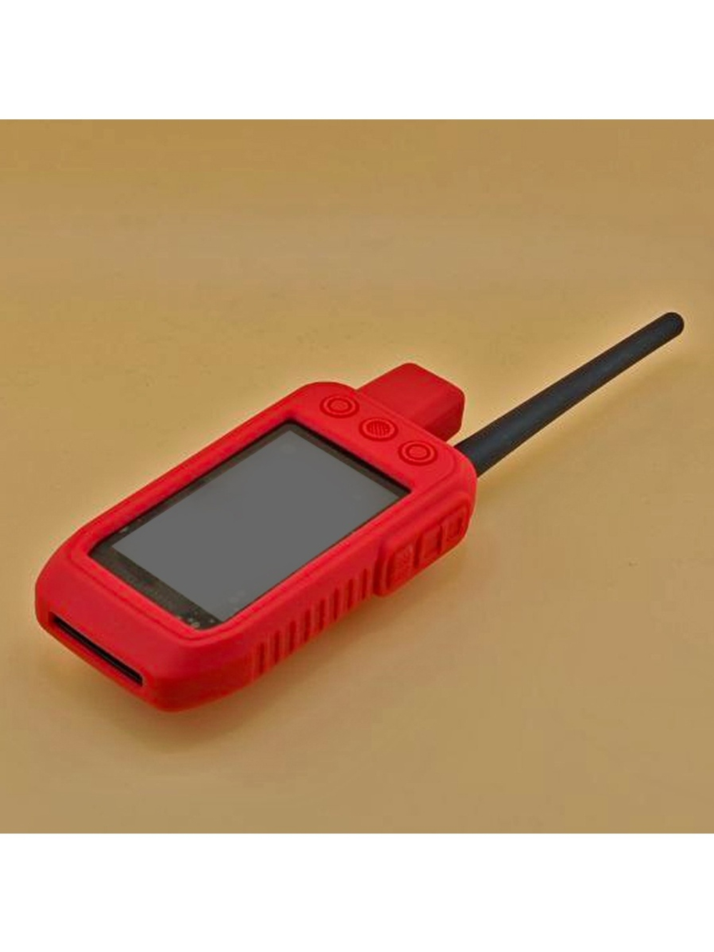 Чехол силиконовый для Garmin Alpha 200 / 300 защитный противоскользящий бампер (Красный)