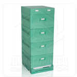 Улей ППУ Нижегородец 10 рамок Комплект 4 корпуса Рут