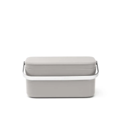 Brabantia Контейнер для мусора Sort & Go 1,8л, серый