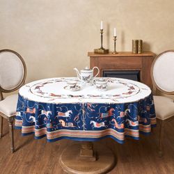 СКАТЕРТЬ ОВАЛЬНАЯ "PASSAGE"140Х180СМ ,БЕЛЫЙ, 100% ХЛОПОК,ТВИЛ, ПРОПИТКА