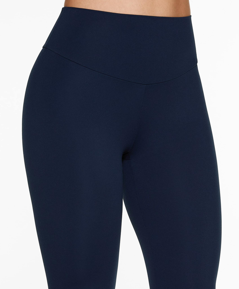 OYSHO Легинсы Comfortlux длиной до щиколотки с высокой посадкой, темно-синий