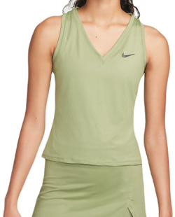Женский топ теннисный Nike Court Dri-Fit Victory Tank - alligator/black