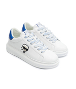 Кожаные кроссовки Karl Lagerfeld - белый(KL52528)