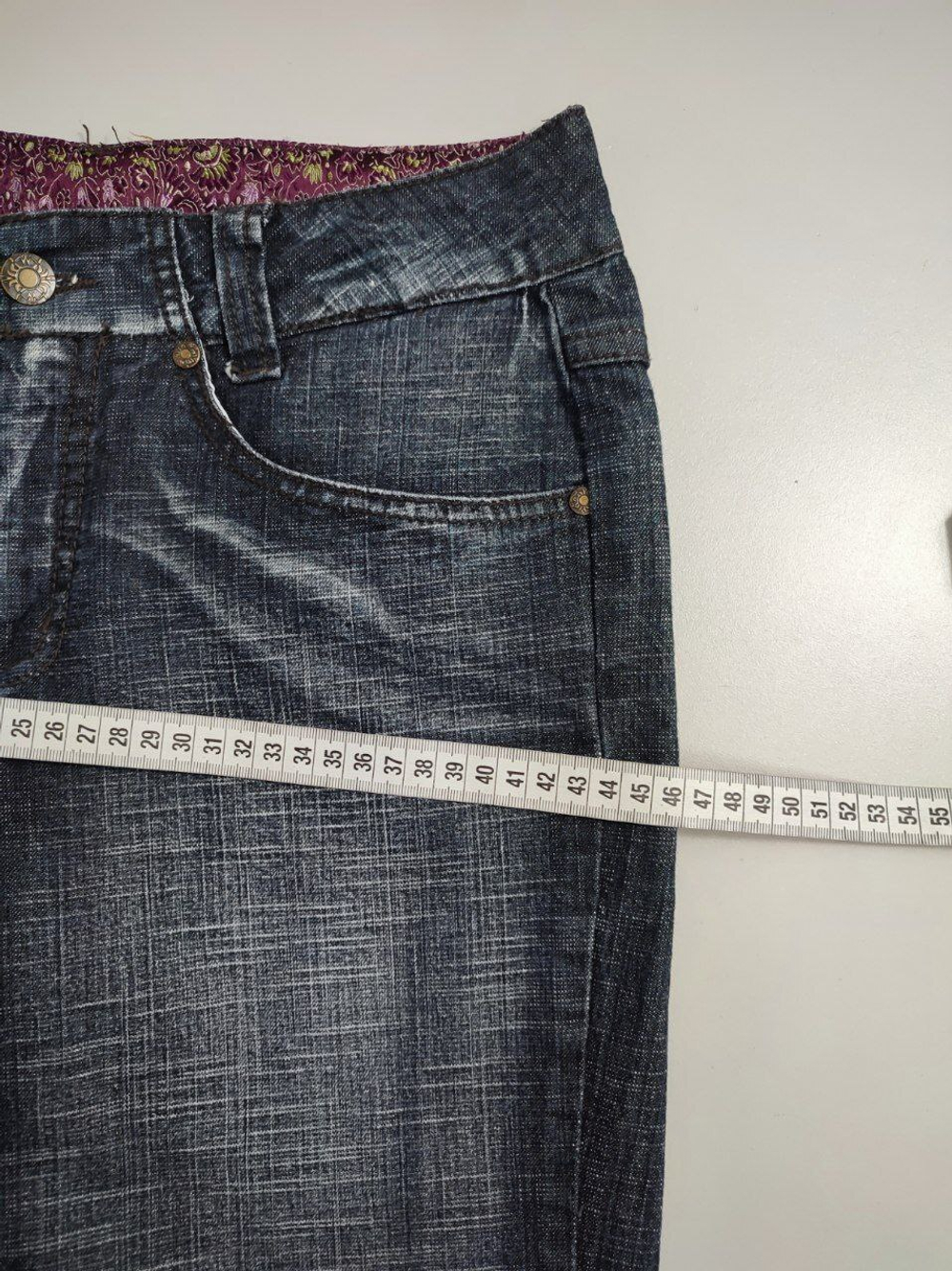 Бриджи Colours of the word джинсовые 42 размер