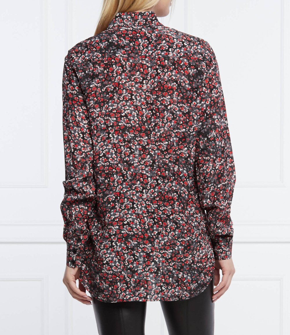 рубашка chemise The Kooples - бордовый(FCCL24087K)