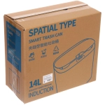 Контейнер для мусора»Smart «14л белый сенсорная крышка работает от батареек LR6 W8626C