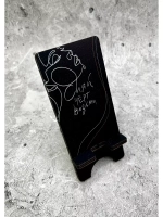 Подставка для телефона деревянная