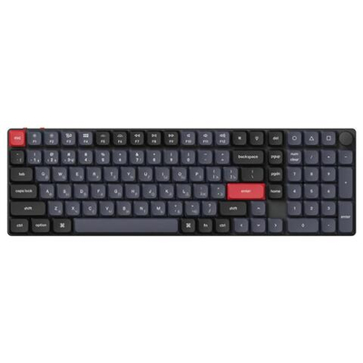 Беспроводная механическая клавиатура Keychron K17 Pro Русифицированная раскладка ANSI 96%. Ультратонкая. Алюминиевая рама. Есть RGB-подсветка, Hot-Swap и QMK/VIA