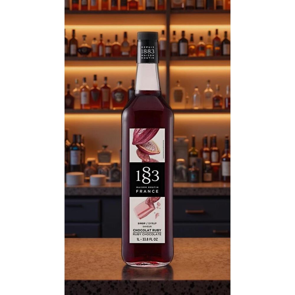 Сироп Шоколад Рубиновый 1л 1883 Maison Routin NEW