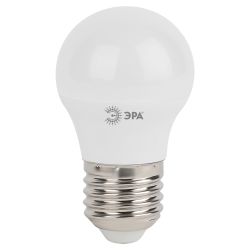 Лампочка светодиодная ЭРА STD LED P45-5W-827-E27 E27 / Е27 5Вт шар теплый белый свeт