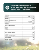 Vita+ мультивитаминное лакомство для собак Для зубов и костей, 90 таблеток