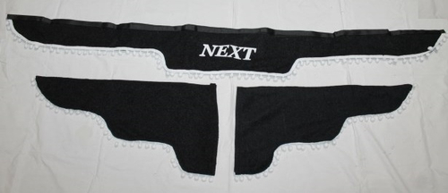 Шторка кабины /Г-3302, Г-4111 NEXT/ черная (Н.Новгород*)