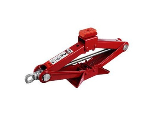 Домкрат механический ромбический 2,0т высота подъема 110-395 резиновая площадка FALCO