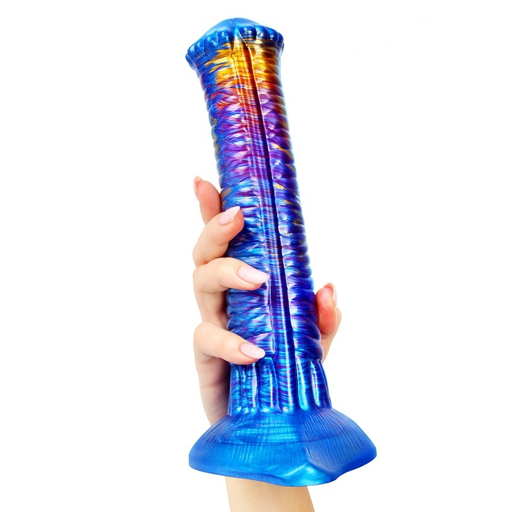 Фаллоимитатор с присоской Magic Hero разноцветный 24.5 см