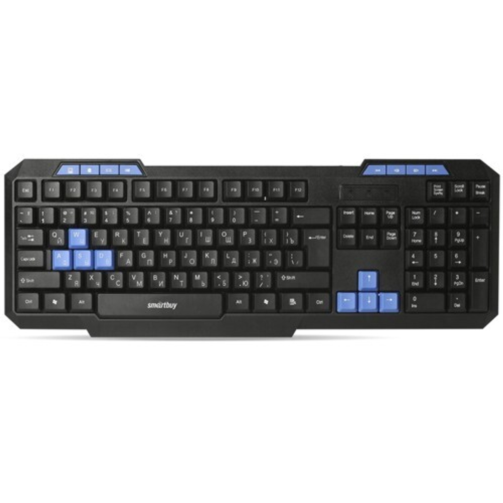 Клавиатура проводная SmartBuy 221 USB (черный) (SBK-221U-K)
