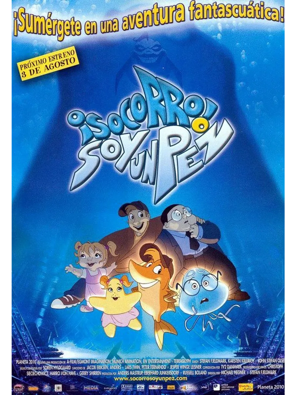 Помогите! Я рыба (2000) (DVD-R)