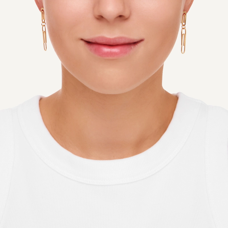 Серьги Жесткая Булавка