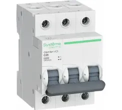 Автомат Systeme Electric City9 Set 3П 25А-С 4,5кА 38112