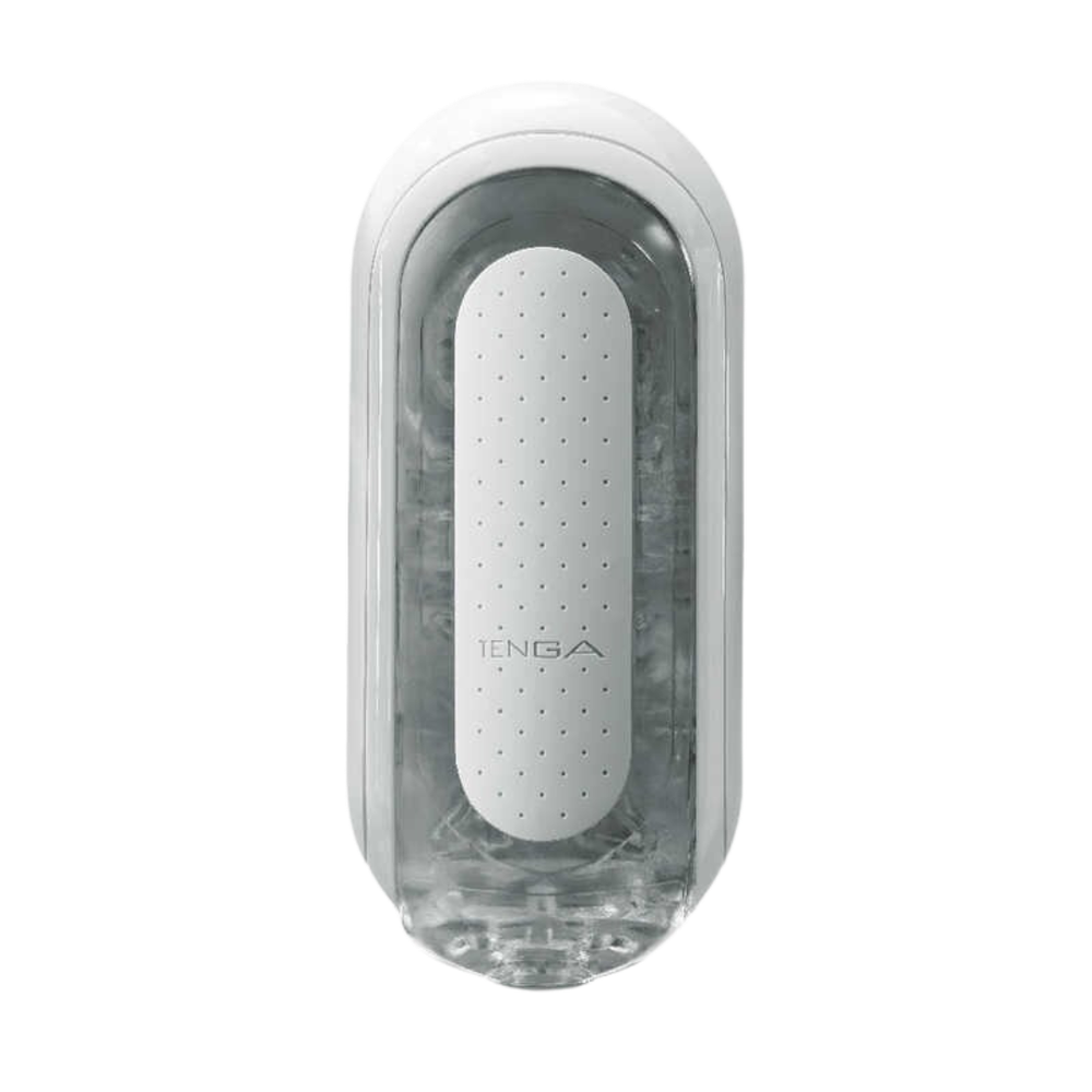 Продвинутый мастурбатор с вибрацией Flip Zero White Electronic Vibration