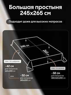 Комплект постельного белья Однотонный Сатин Премиум «Белоснежная классика»