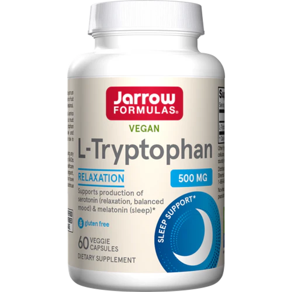 L-Tryptophan 500 мг 60 капсул Jarrow Formulas