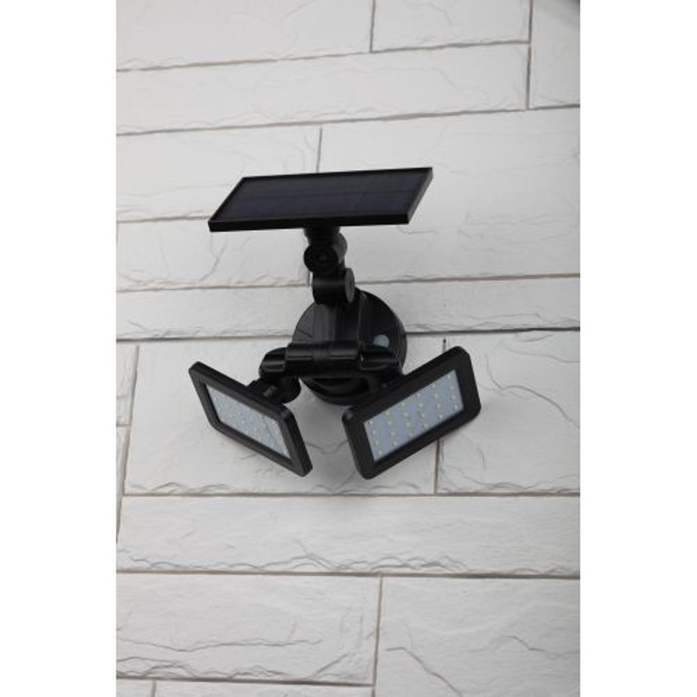 Светильник садовый фасадный ERAFS020-41 2х24LED 180лм с двумя световыми панелями солнечная батарея ЭРА Б0044489 Светильник садовый фасадный ERAFS020-41 2х24LED 180лм с двумя световыми панелями солнечная батарея ЭРА Б0044489