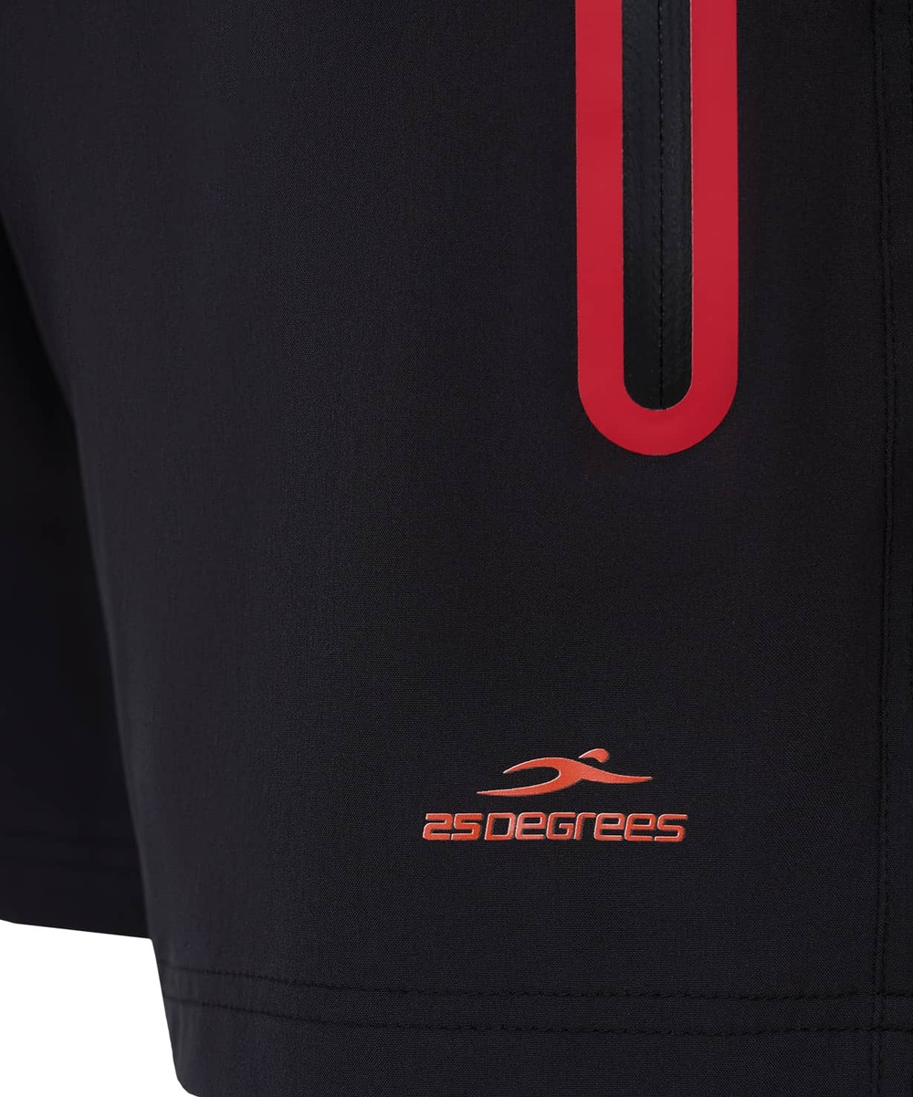 Шорты для плавания Splash Black/Red, полиэстер