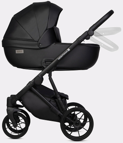 Детская коляска Riko Basic Montana X Ecco 2 в 1 12 Black (черный)