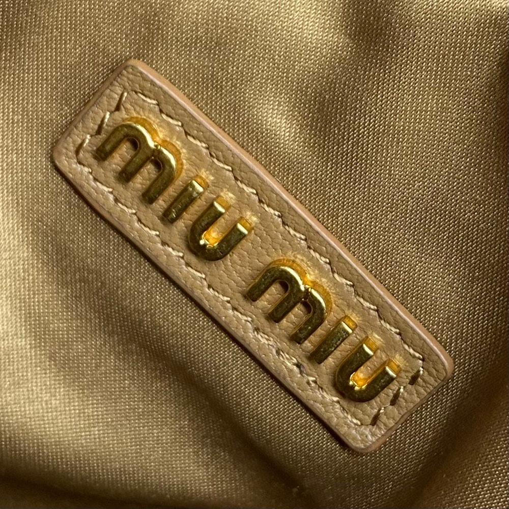 Miu Miu Wander Hobo Bag 20 cm