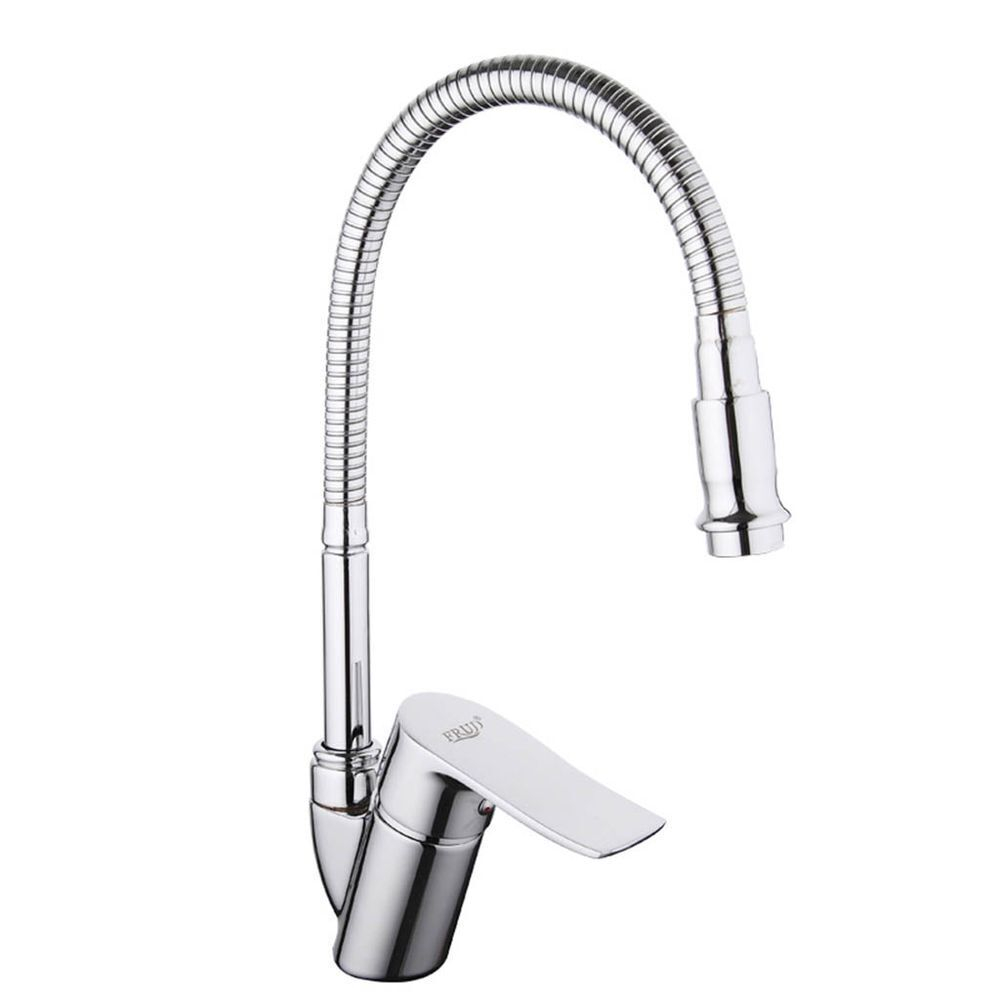 Смеситель для кухни, Frud, гибк излив, с картриджем, хром, R43101