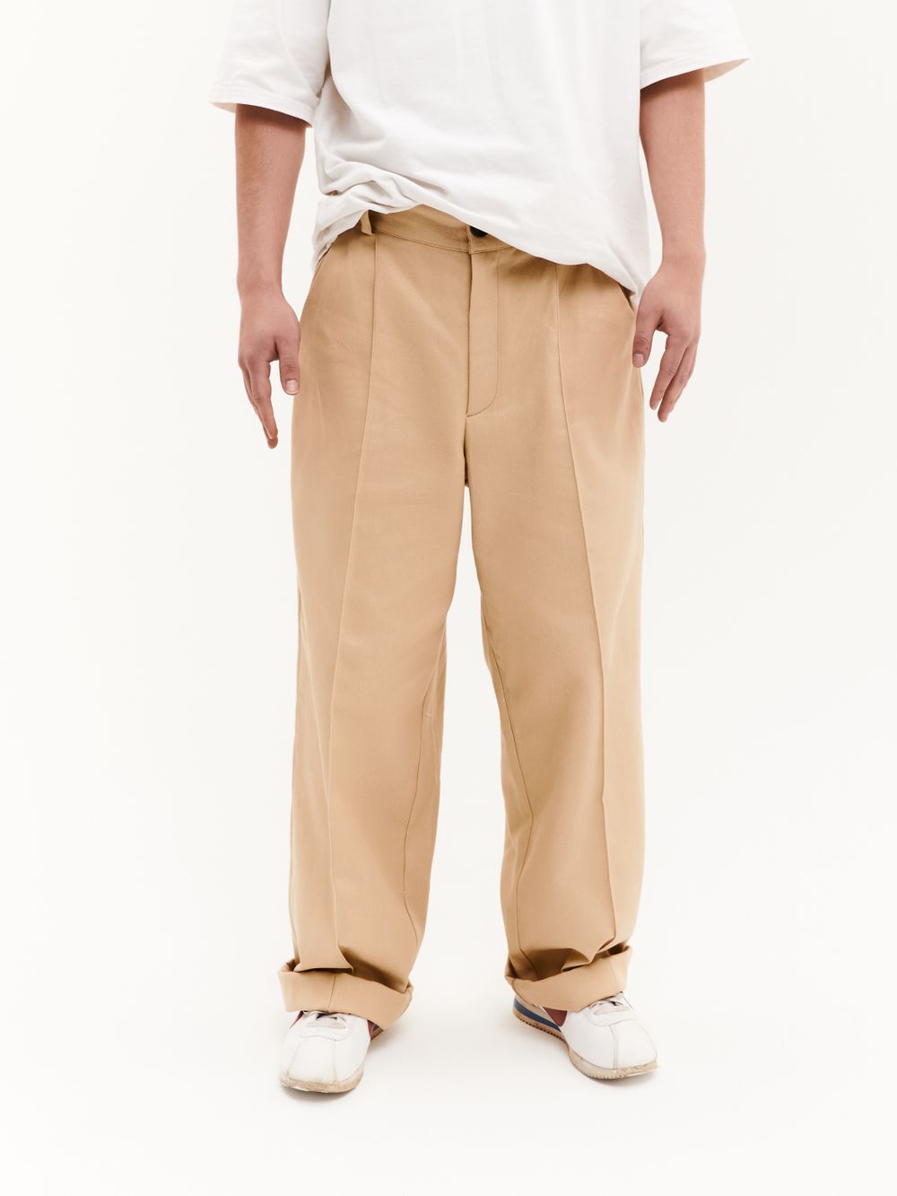 Брюки Backtrend First Песочные