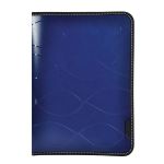 Папка на молнии inФОРМАТ SAFE А4 карман синий пластик 500 мкм