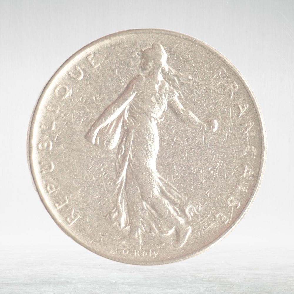 France, 1 Franc 1964 - Signature "O. Roty", VF