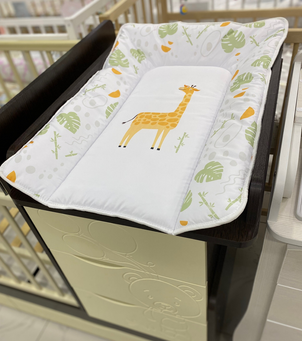 BAMBOLA Матрасик для пеленания Люкс Жираф (70*50 см)
