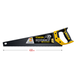 STAYER Cobra Black, 450 мм, универсальная ножовка, Professional (2-15081-45)