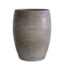 Кашпо OVAL SMOKEY GREY D60 H88