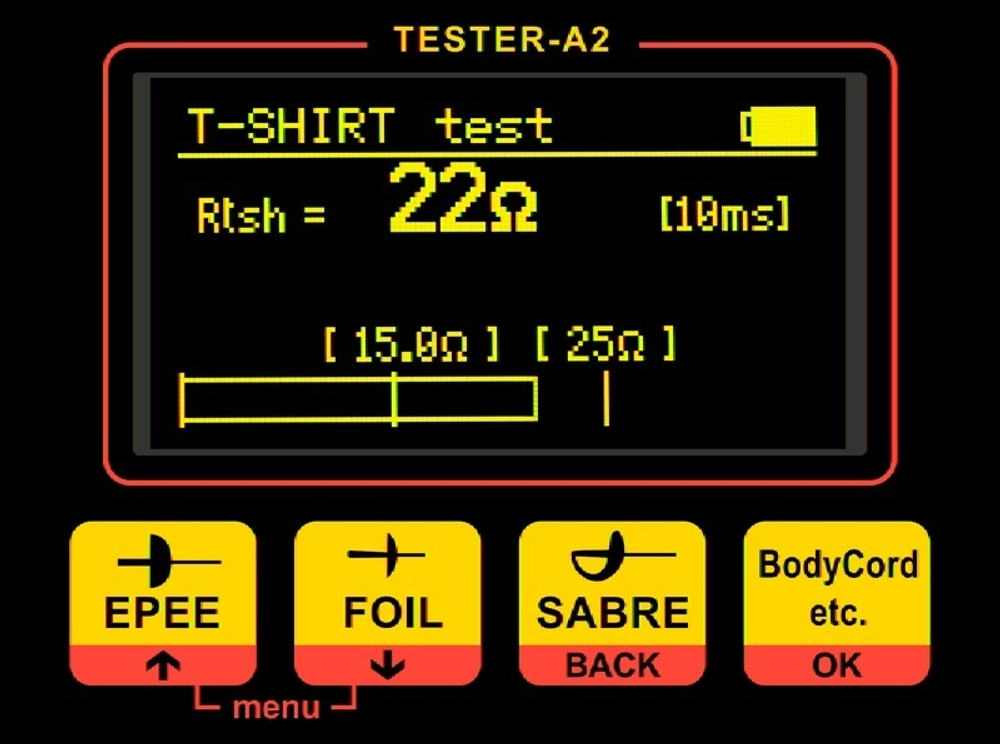 Тестер для фехтовального инвентаря Favero TESTER-A2