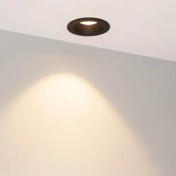Светильник MS-ATOLL-BUILT-R86-10W Warm3000 (BK, 60 deg, 230V) (Arlight, IP54 Металл, 5 лет) 041573
