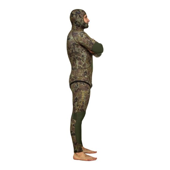 Гидрокостюм Marlin Camoskin Pro Green 5 мм нейлон