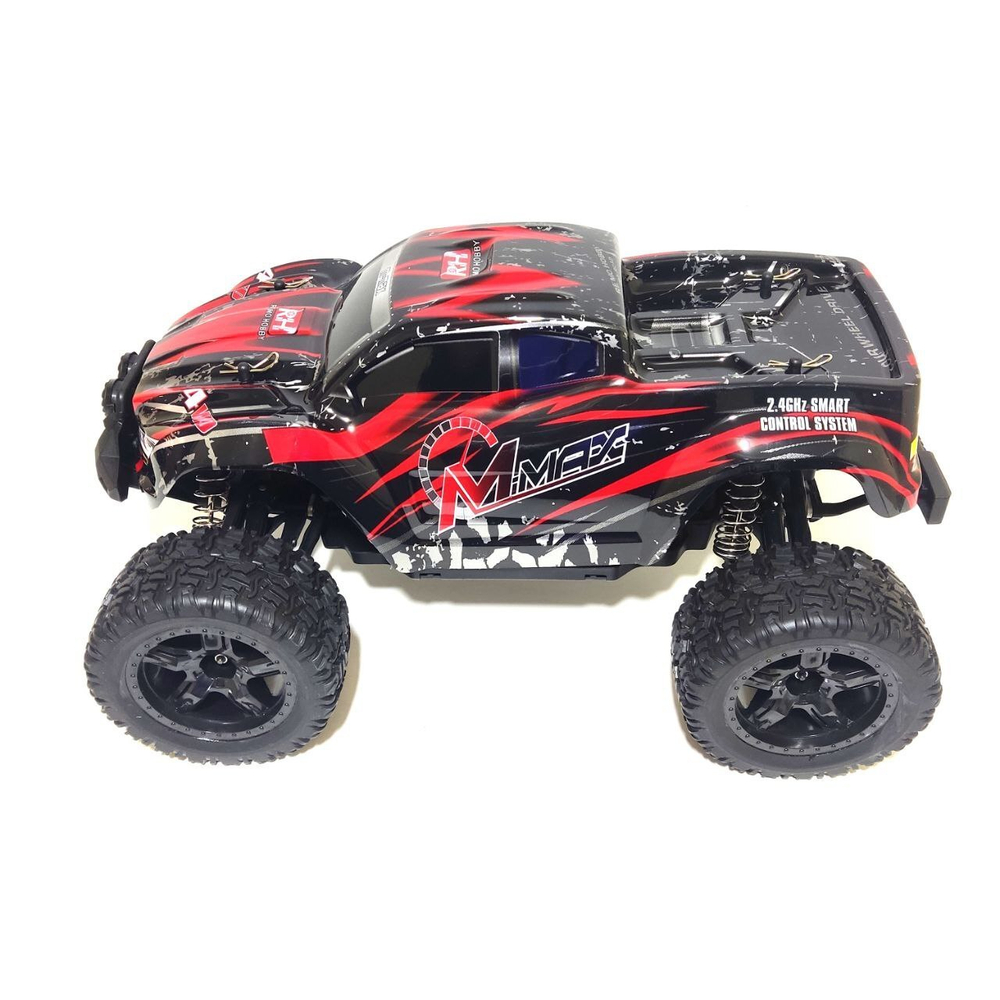 Радиоуправляемый монстр Remo Hobby Mmax красный 4WD RTR масштаб 1:10 2.4G - RH1031-RED