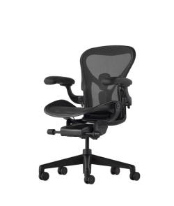 Кресло Herman Miller Aeron Black Onyx Matte, размер B
