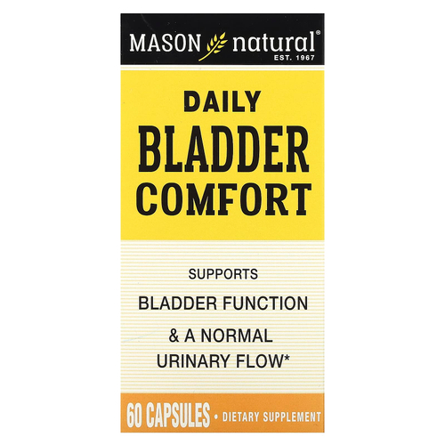 Mason Natural, Daily Bladder Comfort, 60 капсул