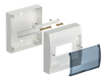 KREPTA 3 Корпус пластиковый ЩРН-П-8 IP41 белый IEK
