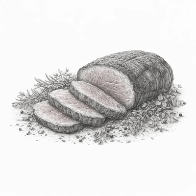 Ростбиф из лося