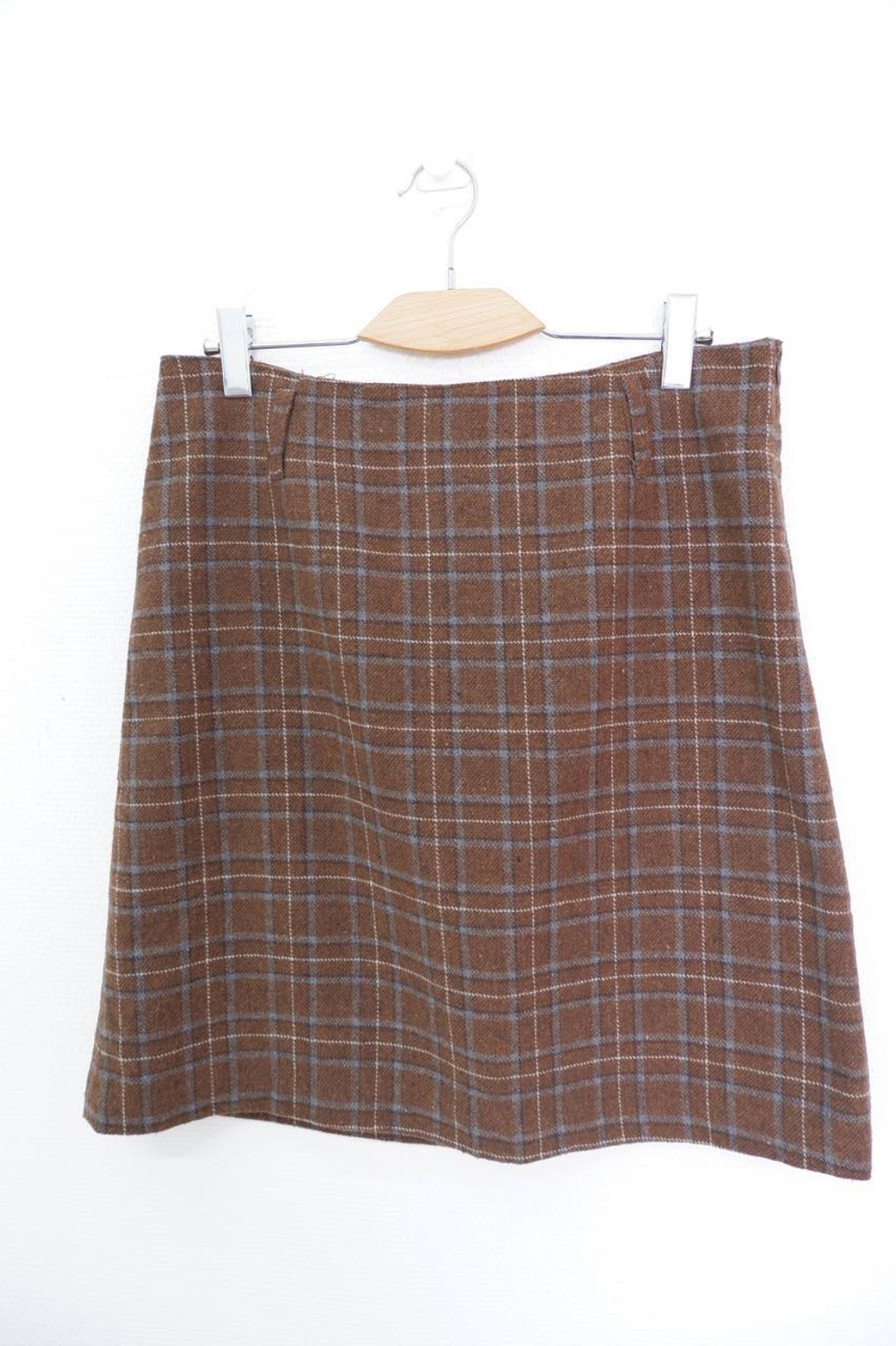Юбка Blue. в клетку 42 размер