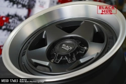 Диск колёсный литой BLACK MUD M550 R17 8,5 ET0 Matte Black W Machined Lip